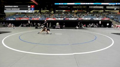 110 lbs Cons. Round 2 - Makenize Smith, Indiana Tech vs Diana Gonzalez, Life