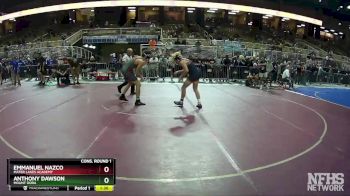 1A 160 lbs Cons. Round 1 - Emmanuel Nazco, Mater Lakes Academy vs Anthony Dawson, Mount Dora