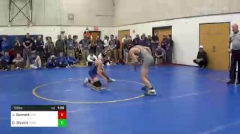 120 lbs R-64 - Jake Bennett, Fort LeBoeuf vs Dylan Slovick, Burgettstown