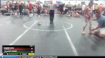 76 lbs Round 3 - Truman Dames, FA vs Raider Dias, Triangle