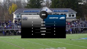 Replay: St. Anselm vs Assumption | Nov 10 @ 1 PM