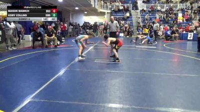 101 lbs Consy 5 - Mason Mamich, Brecksville vs Koby Collins, SHWA