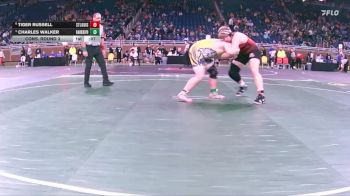 D4-285 lbs Cons. Round 3 - Charles Walker, Bark River-Harris vs Tiger Russell, St Louis