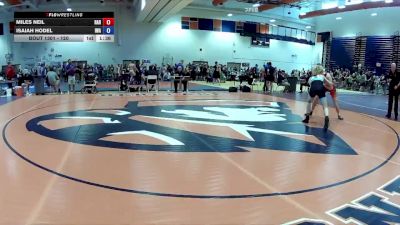 120 lbs Cons. Round 3 - Miles Neil, Harrisonburg vs Isaiah Hodel, Impact Wrestling Academy