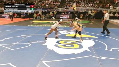 Champ. Round 1 - Autumn Hahn, Gering vs Karen Djibom, Ralston