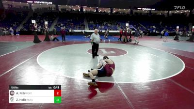 126 lbs Consi Of 32 #2 - Andrew (AJ) Nilly, Portsmouth vs Zachary Helie, Milford NH