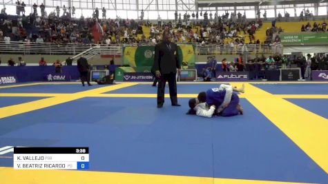 KIMBERLY VALLEJO vs VITÓRIA BEATRIZ RICARDO SILVA 2023 Brasileiro Jiu-Jitsu IBJJF