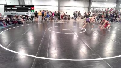 139-143 lbs Round 5 - Camron Smith, Fort Collins vs Cooper Berry, Central