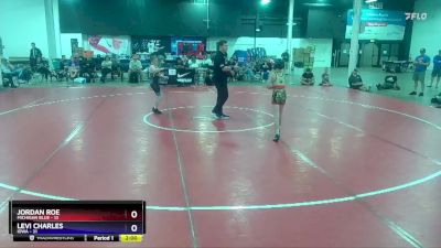 77 lbs Placement Matches (8 Team) - Cole Patrick, Michigan Blue vs Johnathan Thompson, Iowa