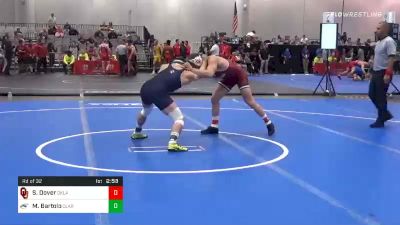 165 lbs Prelims - Sam Dover, Oklahoma vs Michael Bartolo, Clarion