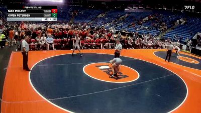 113 lbs Finals (8 Team) - Owen Petersen, Coal City vs Max Philpot, Vandalia