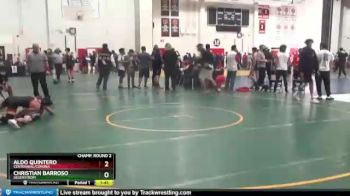 138 lbs Champ. Round 2 - Aldo Quintero, Centennial/Corona vs Christian Barroso, Segerstrom