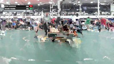 128 lbs Rr Rnd 5 - Evan Johnson, Homegrown Black - HSC vs Shane Young, Revival Pink - HSC