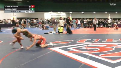 138 lbs Consi Of 64 #2 - Colston Skeen, WV vs Kimball Parry, WY