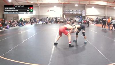 141 lbs Champ. Round 2 - Ronan Schuelke, McKendree vs Luke Kunath, Belmont Abbey