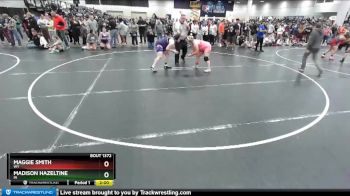 200 lbs Quarterfinal - Madison Hazeltine, IN vs Maggie Smith, WY