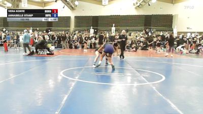 122 kg Rr Rnd 1 - Vera Konte, MGW Glitter & Grit - Girls vs Annabelle Stamp, NewWhale Purple - Girls
