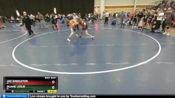 136 lbs Champ. Round 1 - Jax Shekleton, IA vs Duane Leslie, ID