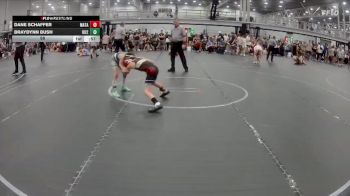 68 lbs Round 1 (6 Team) - Braydynn Bush, Upstate Uprising 2.0 vs Dane Schaffer, Mat Assassins
