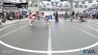 119-126 lbs Quarterfinal - Stetson Metcalf, Jacket Wrestling Club vs Camdyn Slaughter, Mustang