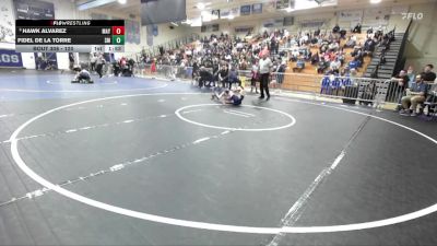 120 lbs Champ. Round 3 - Hawk Alvarez, Mayfair vs Fidel De La Torre, Santa Monica