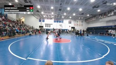 150 lbs Cons. Round 2 - Jayden Beckley, Campbell County vs Tripp Isenberger, Wright