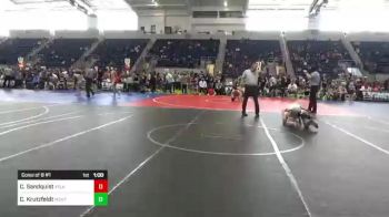 102 lbs Consi Of 8 #1 - Cole Krutzfeldt, Montana vs Connor Sandquist, Atlas