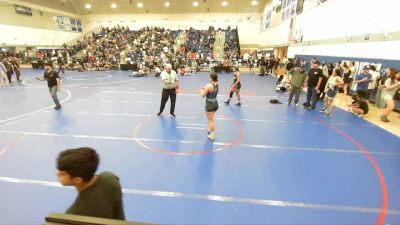 155 lbs Semifinal - Julie Cimarusti, Legacy Wrestling Center vs Daenna Covarrubias, Pounders Wrestling Club