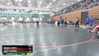 157 lbs Quarterfinal - Nikita Glukhikh, Poway vs Michael Huerta, Valhalla