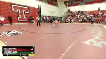 106 lbs Quarterfinals (8 Team) - Adan Estrada, Toppenish vs Jackson Losee, Graham-Kapowsin