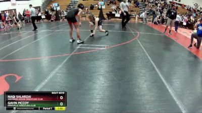 100-105 lbs Round 3 - Gavin McCoy, Kirksville Wrestling Club vs Naqi Salarzai, Southern Boone Wrestling Club