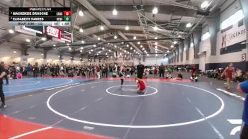 132 lbs Cons. Semi - Elisabeth Torres, NB Elite Wrestling Club vs Mackenzie Drosche, Katy Area Wrestling Club