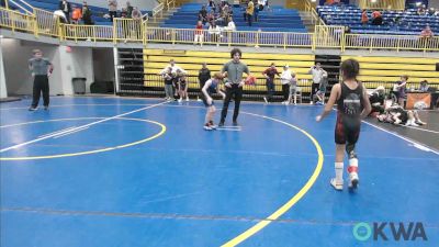 61 lbs 3rd Place - Bronson Stephens, F-5 Grappling vs Creed Williams, Harrah