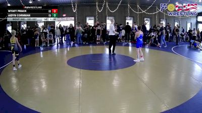 101-107 lbs Round 4 - Wyatt Prack, Knoch Knights vs Aidyn Cornman, Kiski Area
