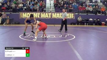 113 lbs Prelims - Brady Pruett, Archbishop Spal vs Issac Lemus, Liberty HS