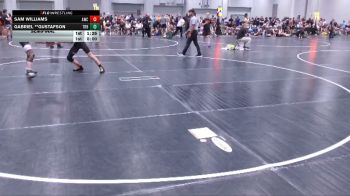 130 lbs Semifinal - Sam Williams, Autobot Wrestling Club vs Gabriel **Gustafson, Top Rank Hammers