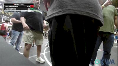 80 lbs Consolation - Brady Roper, Unattached vs Lukas Lomeli, Shelton Wrestling Academy