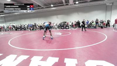 86 lbs Champ. Round 1 - Jared Schoppe, Lehigh Valley Wrestling RTC vs Mohammed Fofana, Gunston Wrestling Club