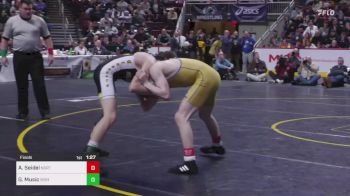 121 lbs Final - Aaron Seidel, Northern Lebanon vs Greyson Music, Bishop McDevitt