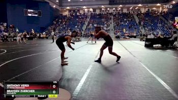 175 lbs Champ. Round 3 - Anthony Verdi, St Peter Prepatory vs Brayden Zuercher, Nazareth