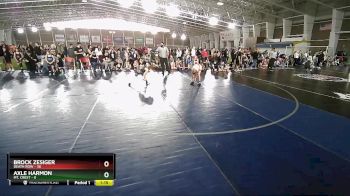 70 lbs Quarterfinals (8 Team) - Brock Zesiger, Death Row vs Axle Harmon, Mt. Crest