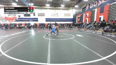 150 lbs Cons. Round 5 - Zakk Daniel, El Modena vs Cole Pacheco, Alta Loma