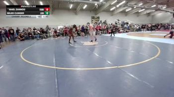 285 lbs Champ. Round 2 - Mael Zannou, Fort Morgan vs Miles Clinger, Laramie