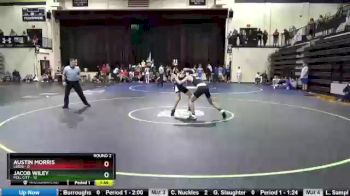 126 lbs Round 2 (8 Team) - Jacob Wiley, Pell City vs Austin Morris, Leeds