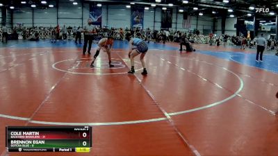 88 lbs Rd# 8- 12:30pm Saturday Final Pool - Brennon Egan, Gotcha Blue vs Cole Martin, Backyard Brawlers