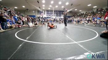 98 lbs Rr Rnd 4 - Baze Fox, Cowboy Wrestling Club vs Corey Conley, Chandler Takedown Club