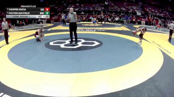 D3-132 lbs Cons. Round 1 - Payton Mayfield, Milton-Union vs Cooper Kucia, Cuy. Heights