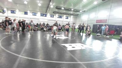 90 lbs 3rd Place - Waylon Barberio, WV Lunatics - MS vs Reign Gutterman, Dayton Bandits - MS