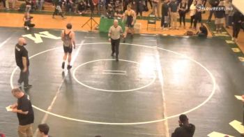 182 lbs Prelims - Matt Wilson, Oliver Ames vs Aidan Handville, Nauset