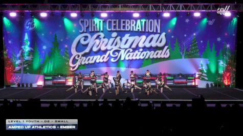 Amped Up Athletics - EMBER [2025 L1 Youth - D2 - Small] 2025 Spirit Celebration Christmas Grand Nationals